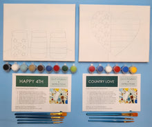 Load image into Gallery viewer, Dual Painting Kit (Patriotic)